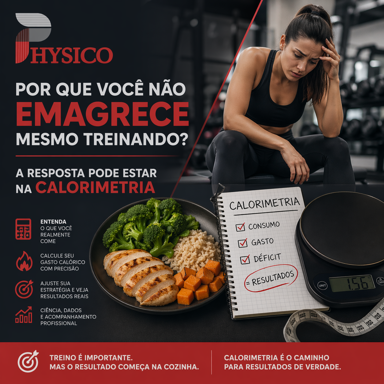 Por que você não emagrece mesmo treinando A resposta pode estar na calorimetria