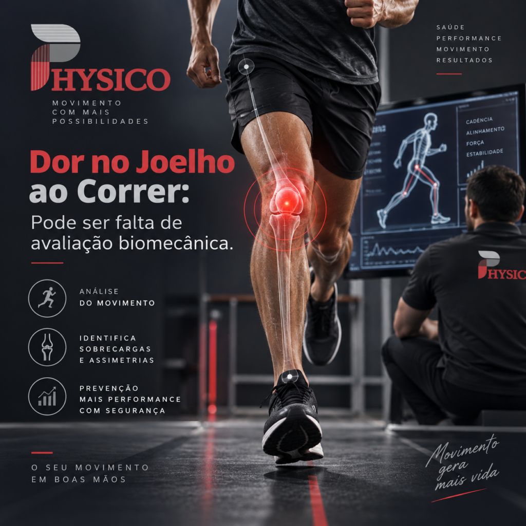 Dor no joelho ao correr a Avaliação biomecânica pode ajudar a identificar sobrecargas